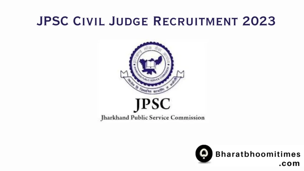 JPSC Civil Judge Recruitment 2023