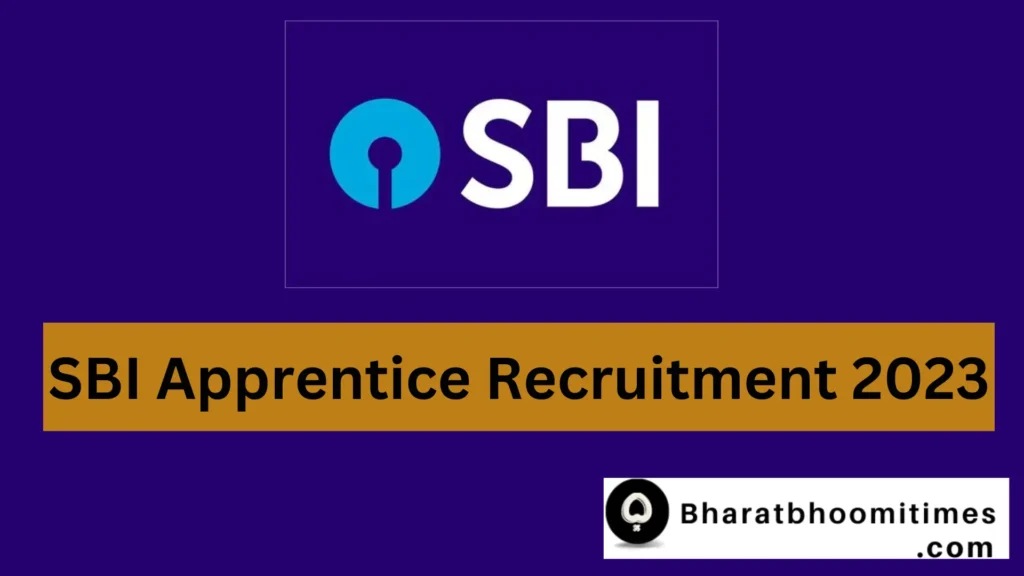 SBI Apprentice Recruitment 2023