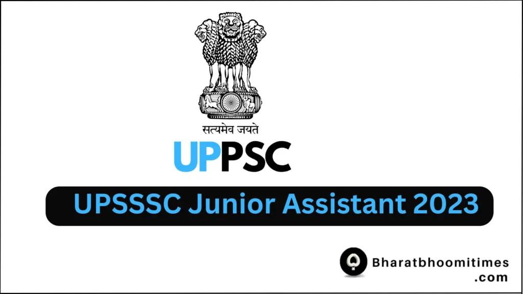 UPSSSC Junior Assistant 2023