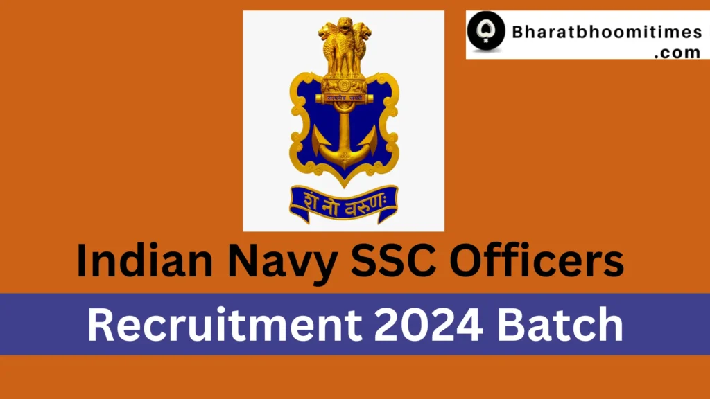 Indian Navy SSC Officers Recruitment 2024