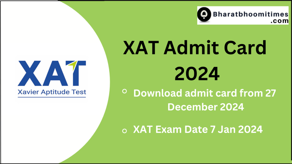 XAT Admit Card 2024