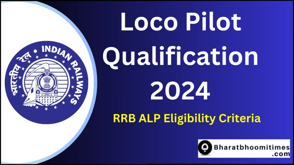Loco Pilot Qualification 2024