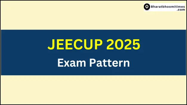 JEECUP Exam Pattern
