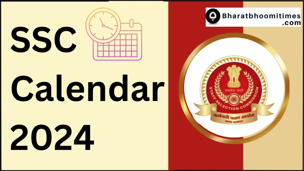 SSC Calendar 2024