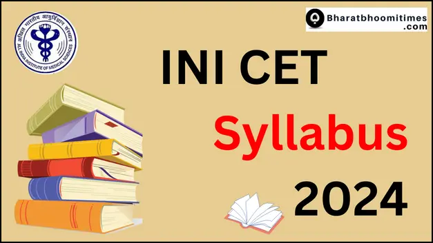 INI CET Syllabus