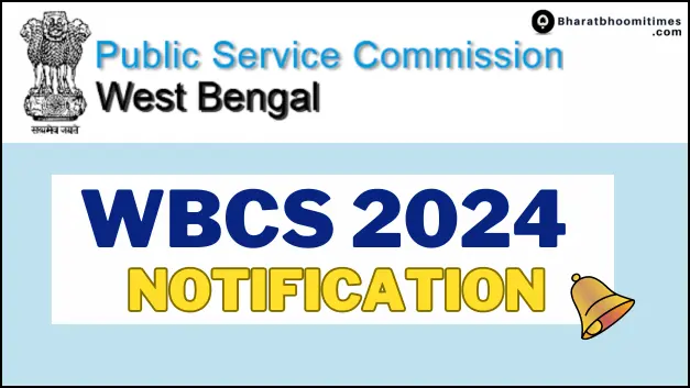 WBCS 2024 Notification