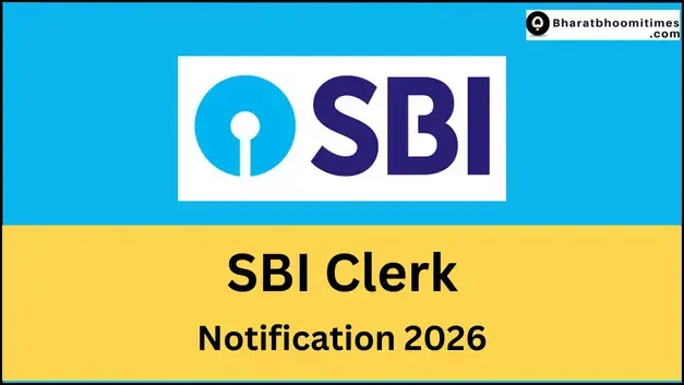 SBI Clerk Notification 2026