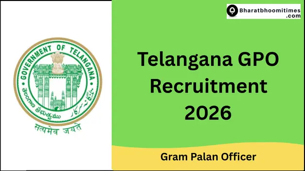 Telangana GPO Recruitment 2026