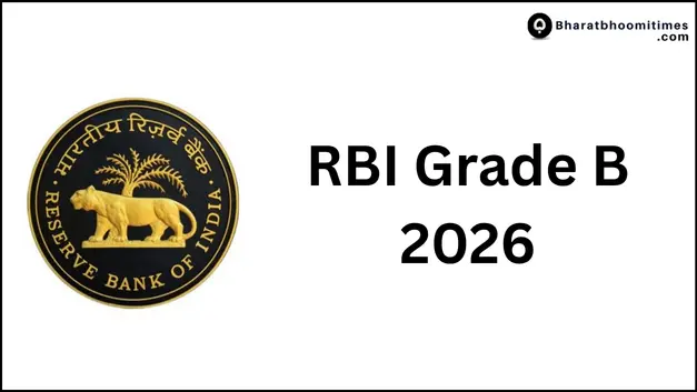 RBI Grade B Notification 2026