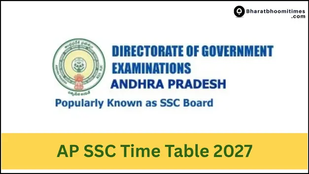 AP SSC Time Table 2027