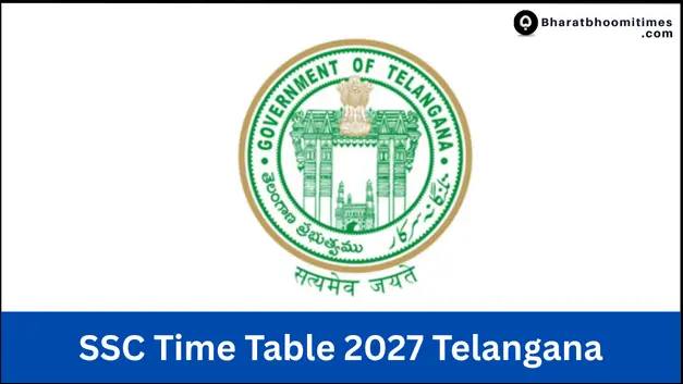 SSC Time Table 2027 Telangana